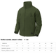 Куртка Helikon-Tex Gunfighter SharkSkin Taiga Green L - изображение 2