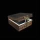 Деревянная подарочная коробочка 10*10*5 см (NR0224) - изображение 1