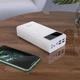 УМБ Павербанк Hoco J65A 40000 mAh зовнішній акумулятор з ліхтарем Білий - зображення 8