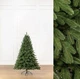 Искусственная новогодняя елка литая Лапландская 1.80 м из пластика пышная елка с металлической подставкой долговечная мягкая елка премиум для дома Зеленый - изображение 1