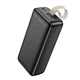 Внешний аккумулятор повербанка Power Bank HOCO Smart Charge Power Bank J111B (30000mAh) | 2USB/Type-C, 2A | Черный - изображение 5