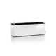 Умный вазон Lechuza CUBE Glossy Triple белый блестящий (ПФ-23589) - изображение 1