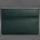 Шкіряний чохол-конверт BN на магнітах для MacBook 15 дюйм, зелений - изображение 1