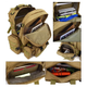 Рюкзак Defense Pack Assembly 50L Coyote - зображення 6