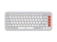 Клавiатура бездротова Logitech Pop Icon Keys Off White (920-013072) - зображення 1