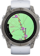 Inteligentny zegarek  Garmin Epix Pro (Gen 2) Sapphire Edition 51 mm Titanium with Whitestone Band (010-02804-11) - obraz 5