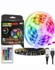 Світлодіодна стрічка RGB 15м із пультом RGB SMD 2835 WiFi - зображення 1