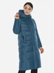 Куртка зимняя длинная женская Braggart 76547 40 (3XS) Бирюзовая (br2000001590157) - изображение 1