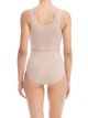 Коригуюче боді з ефектом плоского живота FarmaCell Bodyshaper пудрове розмір 5XL (608) - зображення 5