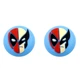Силіконові накладки на стіки Deadpool & Wolverine для геймпадів Sony DualShock PS4 / DualSense PS5 / Xbox Series|One / Pro Controller (2шт.) [455862634] - зображення 1