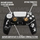 Захисний силіконовий чохол Black Myth WuKong (Black/White) для геймпаду Sony DualSense (PS5) + накладки на стіки [455862859] - зображення 2