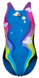 Детский купальник для плавания в бассейне Arena IN THE CLOUDS SWIMSUIT V BACK (008149-890) 12 лет 146-152 см рост - изображение 1