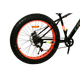 Велосипед Cross 27,5*4,5 ST Leopard 2024 Рама-18 black-orange - зображення 3