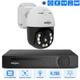 Комплект IP відеонагляду Hiseeu 4мп POE на 1 поворотную камеру + PoE реєстратор + кабель - зображення 1