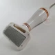 Щётка фен для шерсти собак и кошек 2в1 PET Grooming Dryer массажёр расчёска для груминга животных, LK951-White/Gold - изображение 3