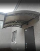 Металевий дашок для вхідних дверей, 2.05х1.5 м, антивандальний, сотовий 6 мм - зображення 1