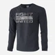 Лонгслив мужской Dobermans Aggressive Fight United LS339ABK M Черный - изображение 1