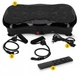Виброплатформа для тренировок 4FIZJO Ultra+ с пультом и эспандерами Black (P-5905973402873) - изображение 10