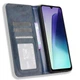 Чехол-книжка Deexe Retro Style для Xiaomi Redmi 14C / Redmi A4 5G / Poco C75 - Blue - изображение 4