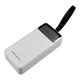 Power Bank - Портативна батарея 30.000 mAh. білий - GP-30WQC. швидка зарядка 22.5W GRUNHELM - изображение 2