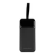 Power Bank – Портативна батарея 30.000 mAh. чорний – GP-30BQC. швидка зарядка 22.5W GRUNHELM - зображення 1