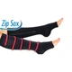 Компрессионные гольфы на молнии Zip Sox уменьшение отечности ног Черные - изображение 2