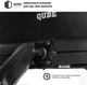Настільне кріплення для монітора Qube 3209B 17-32" до 9 кг Чорне (3209B) - зображення 9