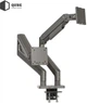 Настільне кріплення для двох моніторів Qube 4520GD 17-45" до 2x20 кг Сіре (4520GD) - зображення 3