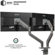 Настільне кріплення для двох моніторів Qube 4520GD 17-45" до 2x20 кг Сіре (4520GD) - зображення 6