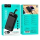 Внешний портативный аккумулятор Павербанк Hoco J123B Element 30000mAh 22.5W 2USB/Type-C/Lightning с быстрой зарядкой QC3.0+PD3.0 Black - изображение 9
