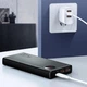 Павербанк Baseus Adaman Metal 20000 mAh 22.5W Digital Display Power Bank с быстрой зарядкой QC3.0+PD3.0 (PPAD000101) Black - изображение 10