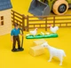 Игровой набор Otamanko Фермерське господарство Трактор с прицепом и ферма с овцами и курами (5320160) - изображение 3