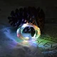 Світлодіодна гірлянда RD-302 на батарейках 10 метрів 100 LED Мультиколірна для новорічного декору та святкового освітлення інтер'єру - зображення 3