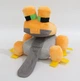 Дитяча іграшка з гри Minecraft Жаба (Frog) 30 см з язиком майнкрафт Жовта - зображення 4