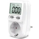 Розетка со счетчиком электроэнергии U&P JFQ02S Power Meter White (RET-JFQ02S-WT) - изображение 1