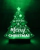 Новогодний ночник Ёлка Merry Christmas (дизайн 36.2) - изображение 5