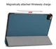 Чохол Smart Case на Apple iPad Pro 12.9" (2022) / чохол для планшета з функцією підставки / (dark blue) - зображення 5