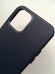 Чехол кожаный Decoded Leather Case Original для Apple Iphone 12/12 Pro (6.1") Matt Navy Blue - изображение 5