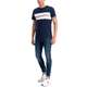 Футболка TOMMY HILFIGER с логотипом Синий S 010420-000021 - изображение 3