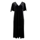 Платье бархатное H&M Чорный S 241121-000495 - изображение 1