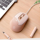 Мышь INPHIC DR8 беспроводная Bluetooth + USB 2.4ГГц и 1600 DPI, milk tea - изображение 8