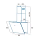 Вытяжка кухонная Cata LENA 600 XGBK (m515727) - изображение 2