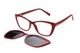 Оправа с солнцезащитной насадкой (Clip-on) StyleMark C2704D с возможностью установки оптических линз - изображение 1