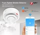 Димовий детектор пожежна сигналізація Tuya Zigbee Smoke Detector YG500A - зображення 2