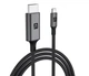 Кабель ArmorStandart USB Type-C to HDMI 4K 60Hz 2m Black (ARM76891) - зображення 1