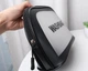 Водонепроникна чорна косметичка Washbag, органайзер для косметики 20*8.5*14.5 см - зображення 5