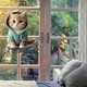 Брелок-подвеска "Милый кот " для сумки или в авто бежевый - изображение 4