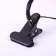 Світлодіодна USB LED лампа ACG Black на гнучкому шнурі led lamp на прищіпці світильник прищіпка складна переносна - зображення 4