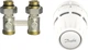 Комплект радиаторный DANFOSS Regus RA+RLV-KB 1/2" прямой нижнее подключение (015G5310) - изображение 1