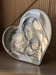 Серебряная икона Святое Семейство (код 951552) 19*16,5 см - изображение 2